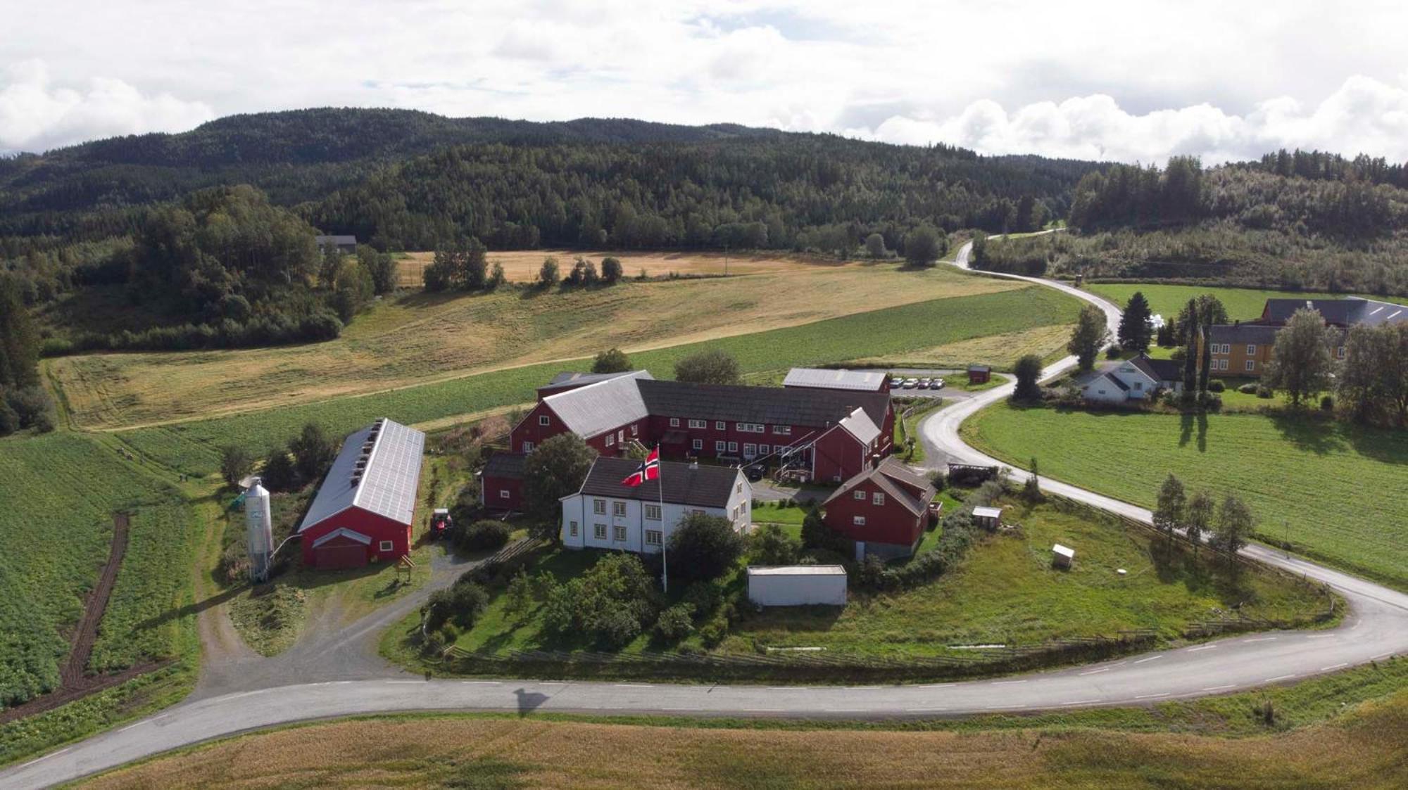 Munkeby Herberge Villa Levanger Exterior photo