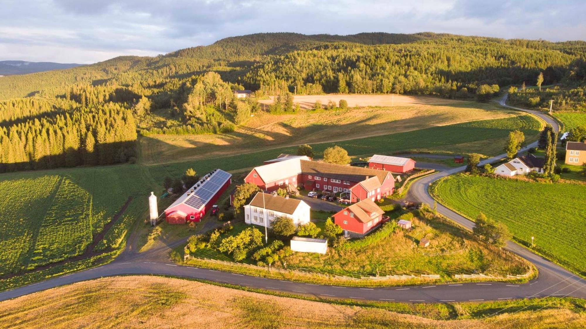 Munkeby Herberge Villa Levanger Exterior photo